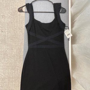 Free People Black Bodycon Dress XS